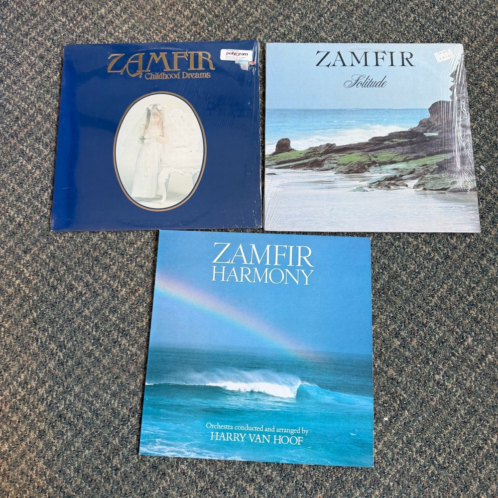 Zamfir Vintage Vinyl Records